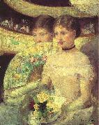 Mary Cassatt The Loge oil